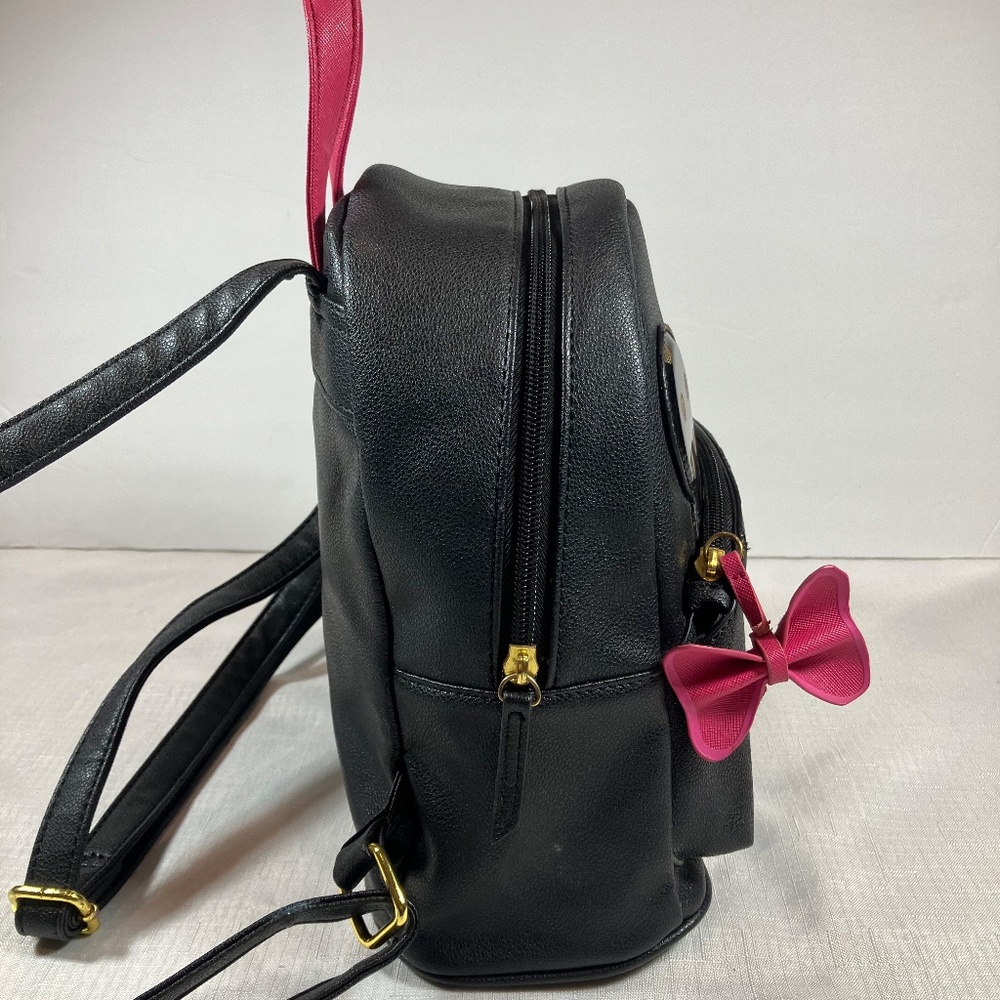 Disney X Dani Minnie Mouse Mini Backpack, Faux Leather W/ Faux Patent Leather - Picture 7 of 15